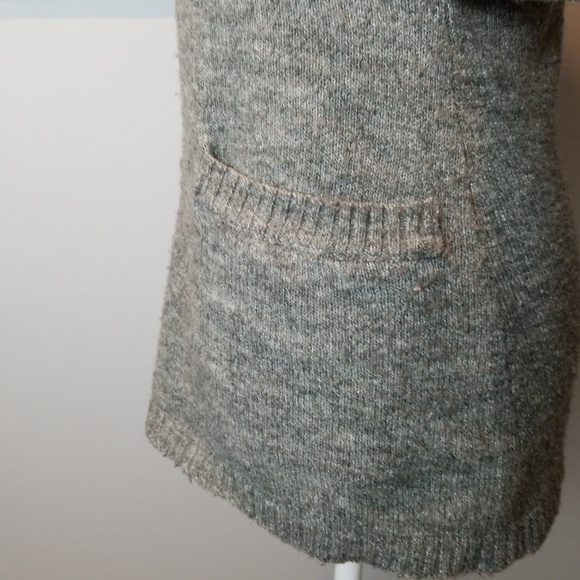 Kenar Cowl Neck BatWing Gray Sweater Small - Picture 6 of 7